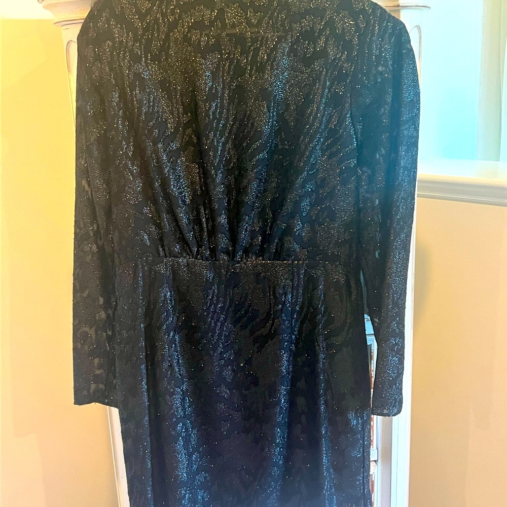 Mango mini black dress. Size:large - Picture 5 of 11